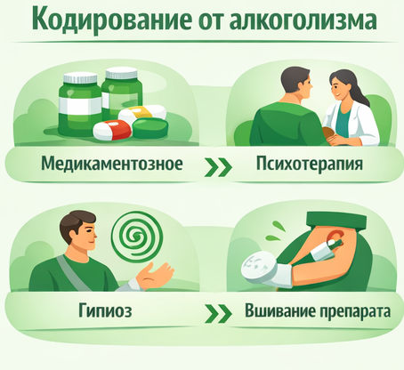 кодирование от алкоголизма в Боровске Санати